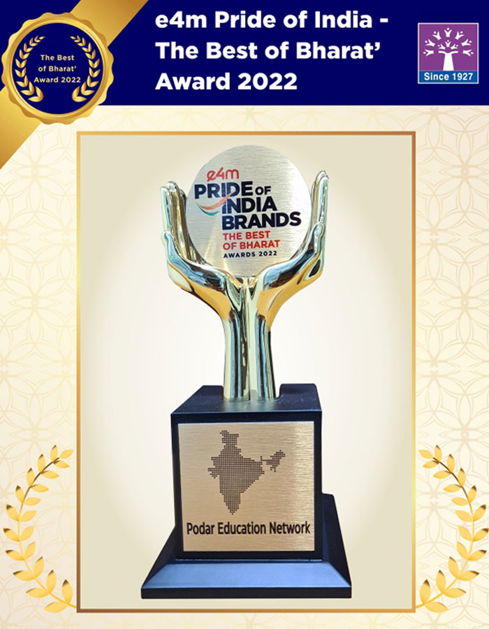 e4m Pride of India - The Best of Bharat’ Award 2022