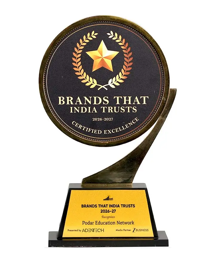 Podar Education Network is honoured to be recognised at the Brands That India Trusts 2026 Awards at the AET Summit