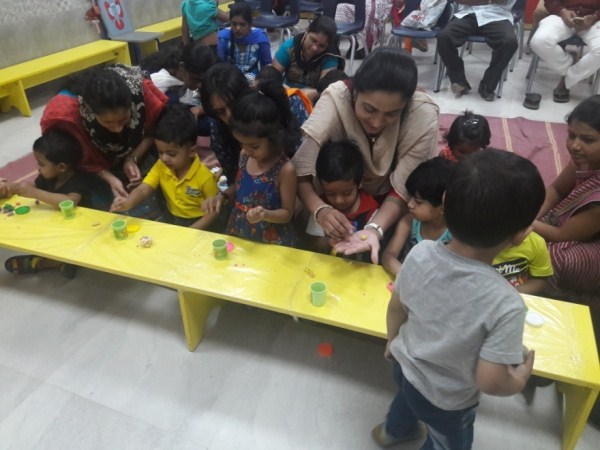 1st Play date with parents - 2017 - talegaon