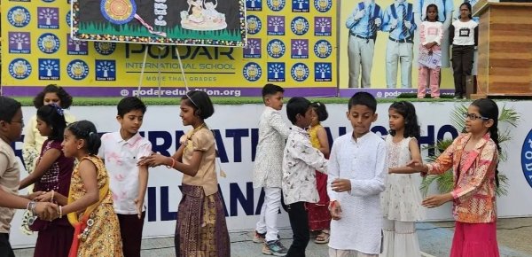 Special Assembly 'Rakshabandhan Celebration' - 2025 at Podar school Ahilyanagar - image 2