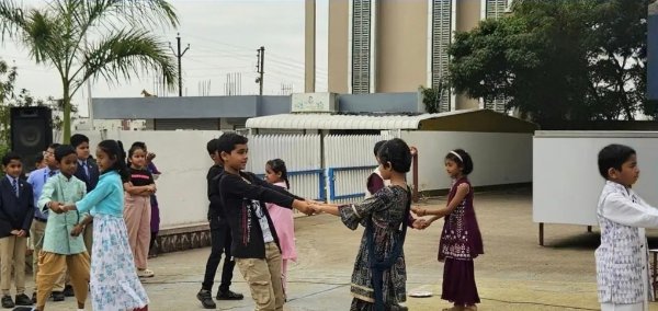 Special Assembly 'Rakshabandhan Celebration' - 2025 at Podar school Ahilyanagar - image 6