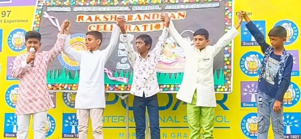Special Assembly 'Rakshabandhan Celebration' - 2025 at Podar school Ahilyanagar - image 10