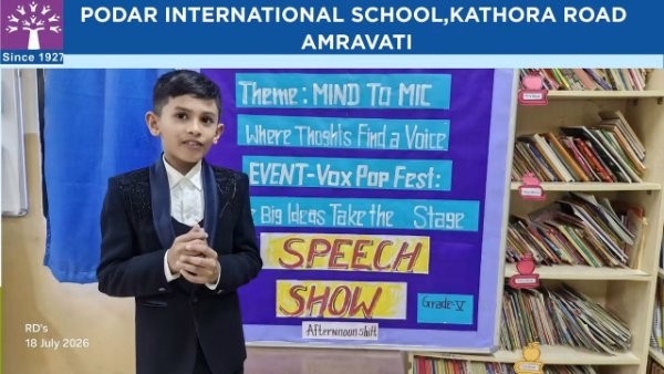 Students Activity at PIS Amravati - 2026 at Podar school Kathora Road, Amravati - image 16