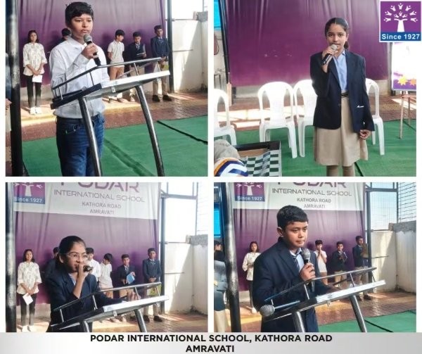 Students Activity at PIS Amravati - 2026 at Podar school Kathora Road, Amravati - image 3