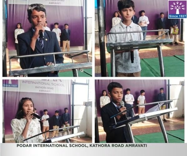 Students Activity at PIS Amravati - 2026 at Podar school Kathora Road, Amravati - image 8