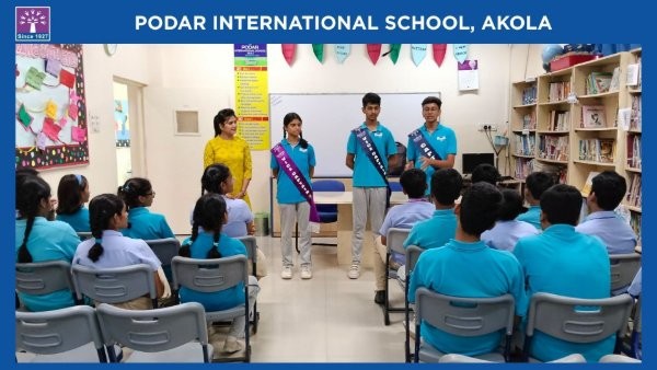 Class and Vice Captain meet - 2026 at Podar school Akola - image 2