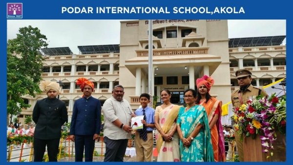 Felicitation of Podarite 'Mast. Rishaan Kela' - 2026 at Podar school Akola - image 1