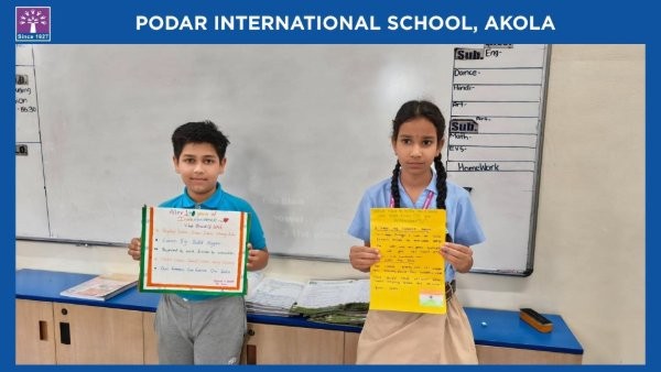 Independence Day 'Poem Activities' - 2026 at Podar school Akola - image 4