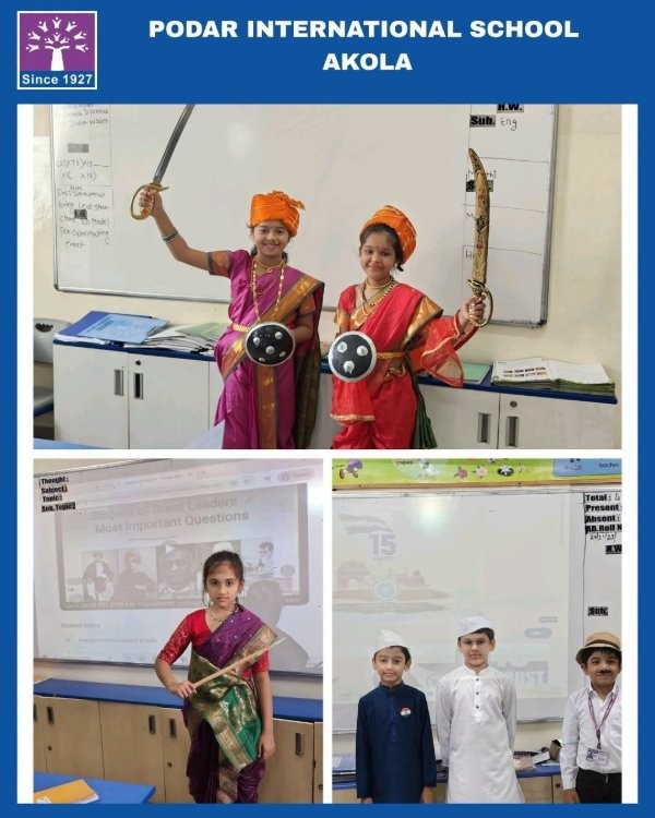 Independence Week 'Patriotic Activities' - 2026 at Podar school Akola - image 7
