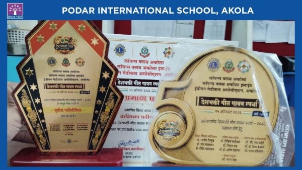 Inter School Patriotic Song Competition - 2026 at Podar school Akola - image 1
