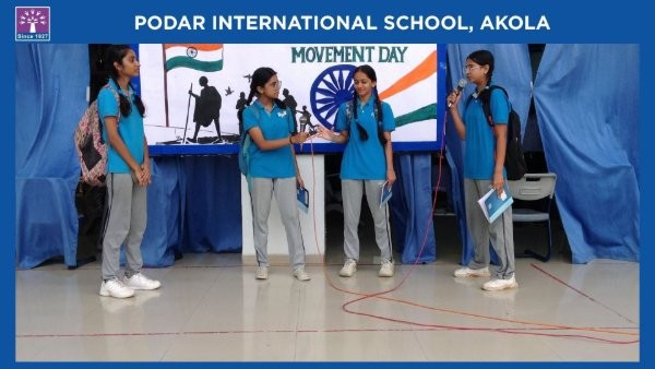 Quit India Movement - 2026 at Podar school Akola - image 3