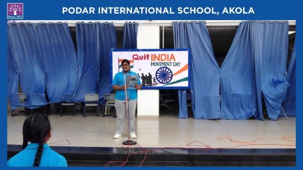 Quit India Movement - 2026 at Podar school Akola - image 5