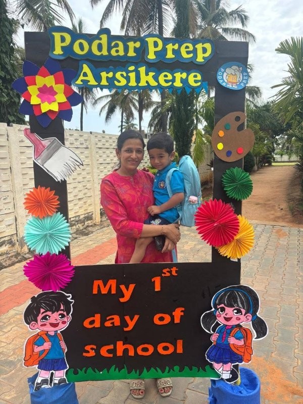 1st Day of Nursery 2026-2027 at Podar school Arsikere - image 1