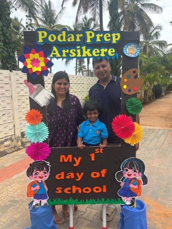 1st Day of Nursery 2026-2027 at Podar school Arsikere - image 2