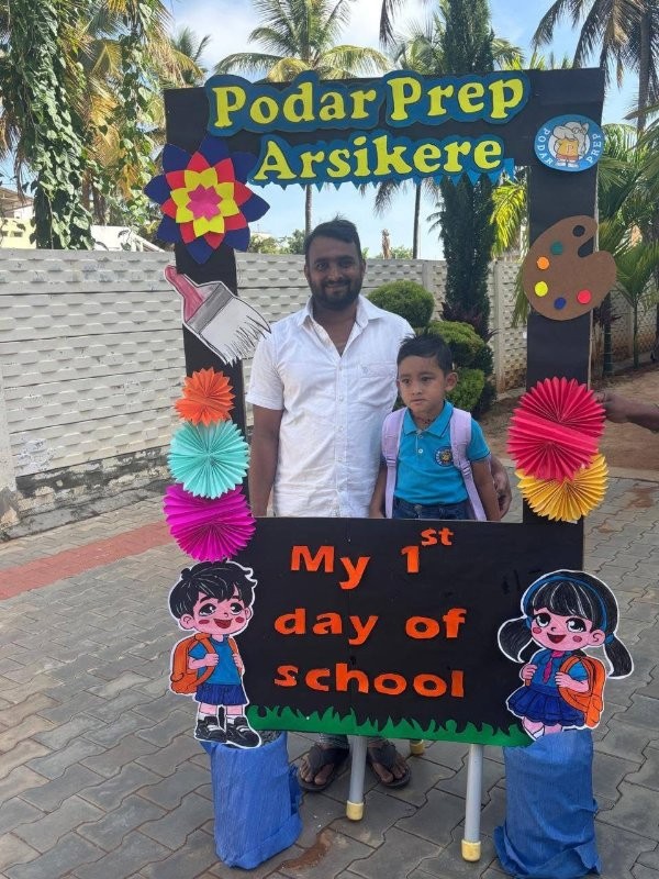 1st day of Junior and Senior Kindergarten 2026-2027 at Podar school Arsikere - image 5