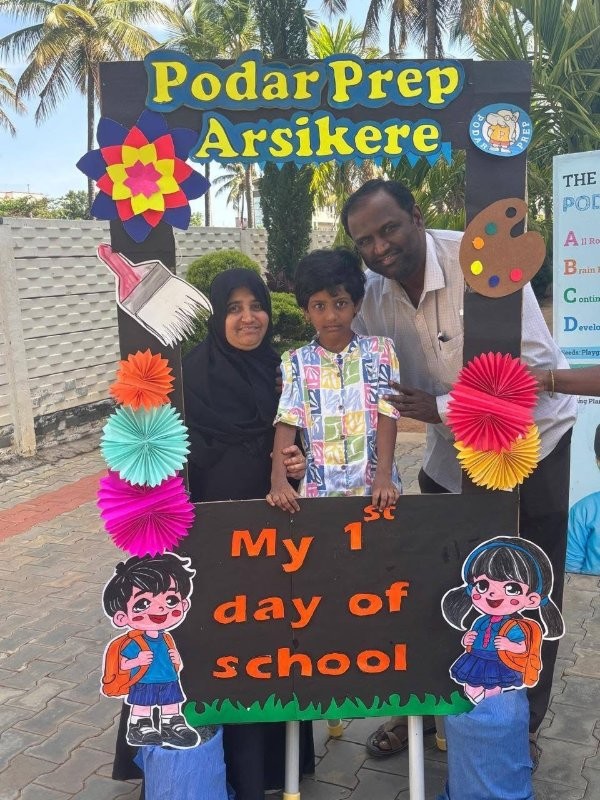 1st day of Junior and Senior Kindergarten 2026-2027 at Podar school Arsikere - image 7