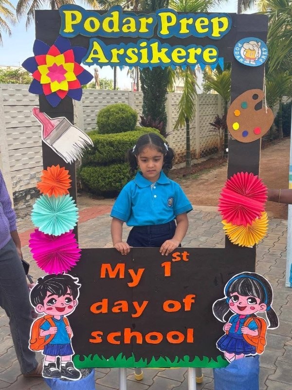 1st day of Junior and Senior Kindergarten 2026-2027 at Podar school Arsikere - image 2