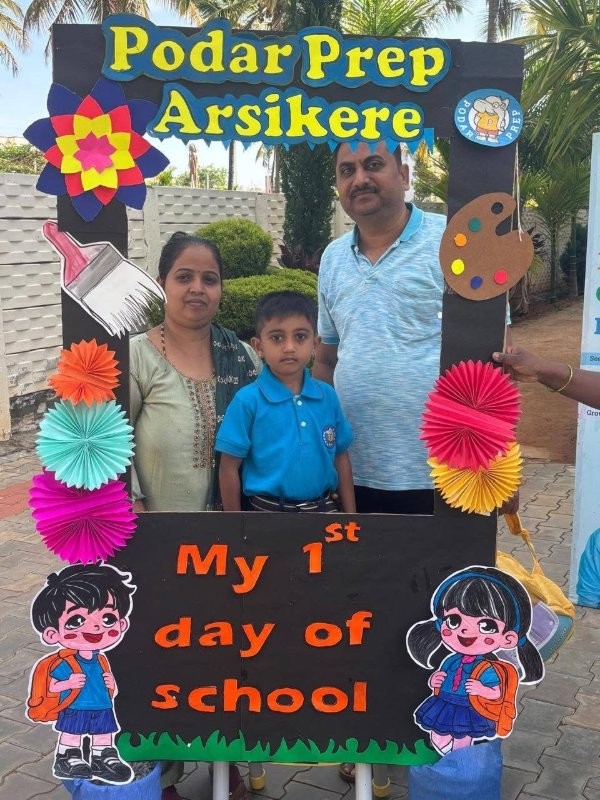 1st day of Junior and Senior Kindergarten 2026-2027 at Podar school Arsikere - image 3