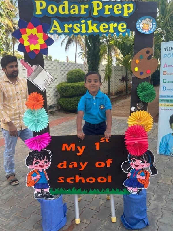 1st day of Junior and Senior Kindergarten 2026-2027 at Podar school Arsikere - image 6