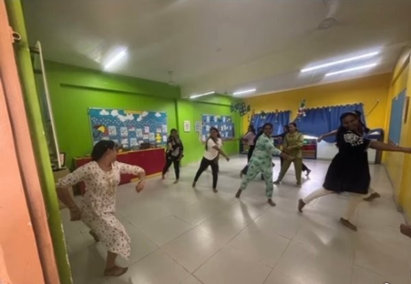Zumba for parents - 2026 at Podar school Arsikere - image 3