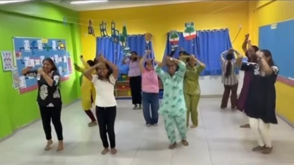Zumba for parents - 2026 at Podar school Arsikere - image 4