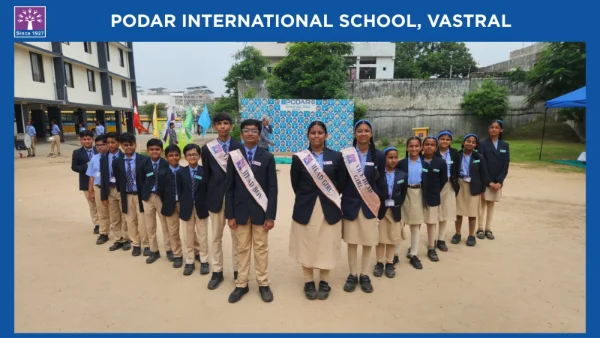 Investiture Ceremony 2026-2027 at Podar school Vastral, Ahmedabad - image 2
