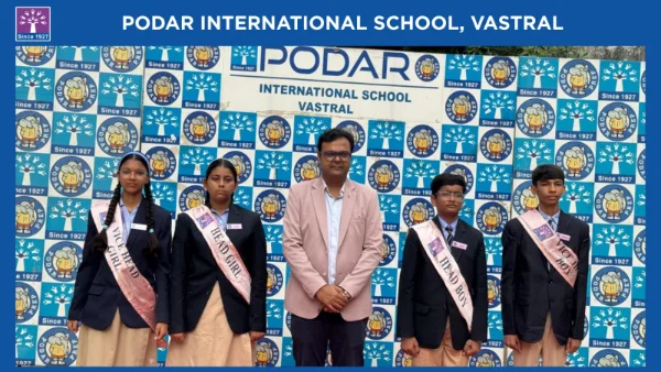 Investiture Ceremony 2026-2027 at Podar school Vastral, Ahmedabad - image 1