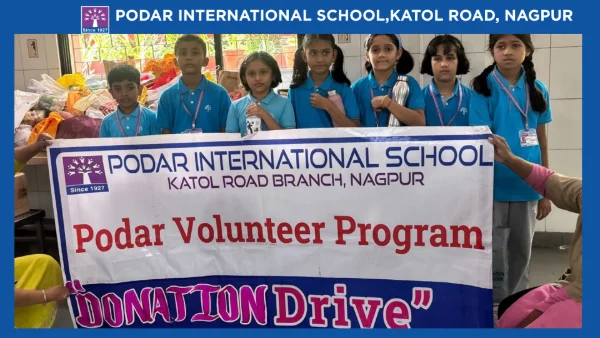 Food Donation Drive - 2026 at Podar school Katol Road, Nagpur - image 1