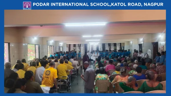 Visit to Old Age Shelter Home - 2026 at Podar school Katol Road, Nagpur - image 7