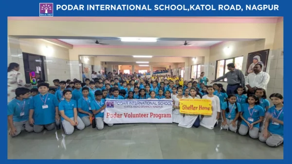 Visit to Old Age Shelter Home - 2026 at Podar school Katol Road, Nagpur - image 8