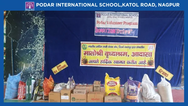 Spreading Joy Through Giving! - 2026 at Podar school Katol Road, Nagpur - image 3