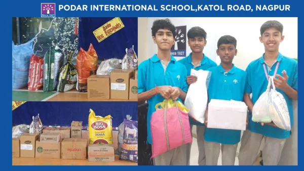 Spreading Joy Through Giving! - 2026 at Podar school Katol Road, Nagpur - image 4