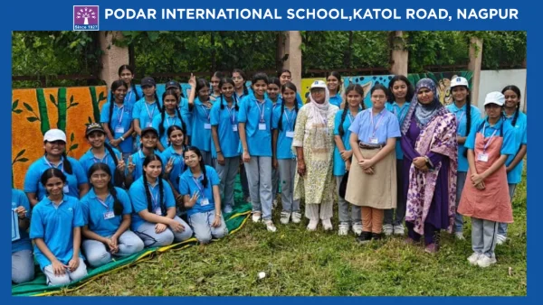 Wall Painting Activity 'Beautifying Public Places' - 2026 at Podar school Katol Road, Nagpur - image 6