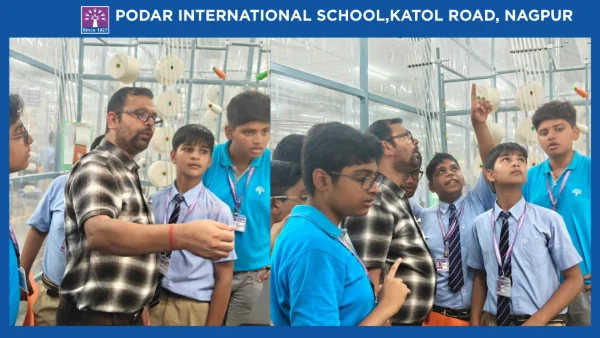 Field Trip to Bhagirathi Textile Limited, Kalmeshwar - 2026 at Podar school Katol Road, Nagpur - image 8