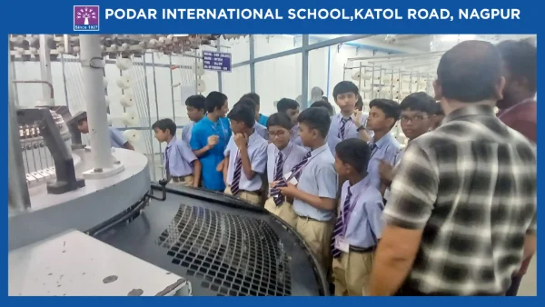 Field Trip to Bhagirathi Textile Limited, Kalmeshwar - 2026 at Podar school Katol Road, Nagpur - image 12