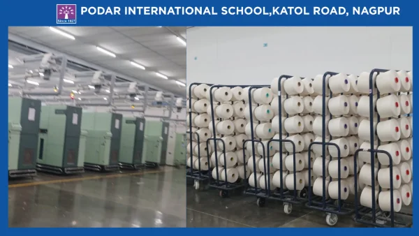 Field Trip to Bhagirathi Textile Limited, Kalmeshwar - 2026 at Podar school Katol Road, Nagpur - image 6