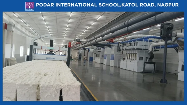 Field Trip to Bhagirathi Textile Limited, Kalmeshwar - 2026 at Podar school Katol Road, Nagpur - image 7