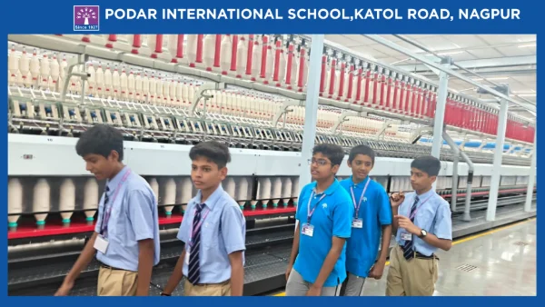 Field Trip to Bhagirathi Textile Limited, Kalmeshwar - 2026 at Podar school Katol Road, Nagpur - image 9