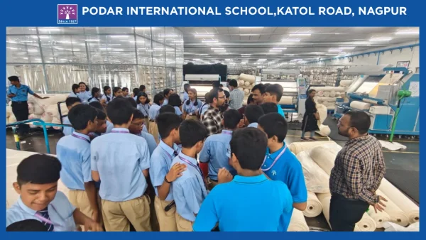 Field Trip to Bhagirathi Textile Limited, Kalmeshwar - 2026 at Podar school Katol Road, Nagpur - image 2