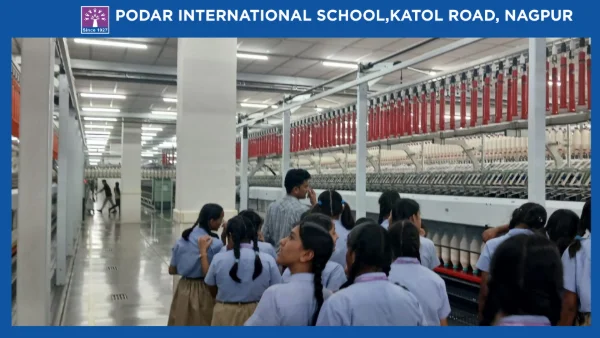 Field Trip to Bhagirathi Textile Limited, Kalmeshwar - 2026 at Podar school Katol Road, Nagpur - image 3