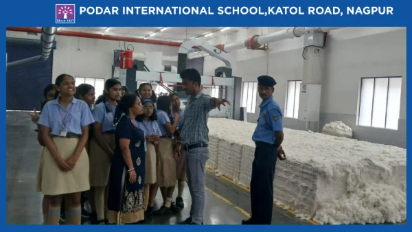 Field Trip to Bhagirathi Textile Limited, Kalmeshwar - 2026 at Podar school Katol Road, Nagpur - image 4