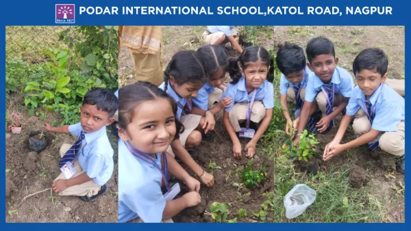 Podar Volunteer Program 'Tree Plantation Drive' - 2026 at Podar school Katol Road, Nagpur - image 1