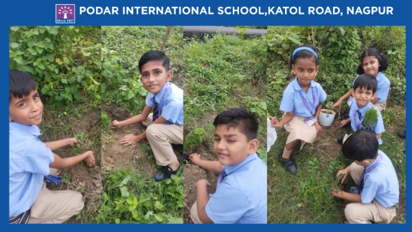 Podar Volunteer Program 'Tree Plantation Drive' - 2026 at Podar school Katol Road, Nagpur - image 5