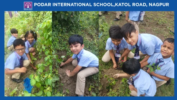 Podar Volunteer Program 'Tree Plantation Drive' - 2026 at Podar school Katol Road, Nagpur - image 7