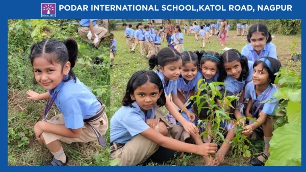 Podar Volunteer Program 'Tree Plantation Drive' - 2026 at Podar school Katol Road, Nagpur - image 10