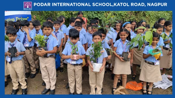 Podar Volunteer Program 'Tree Plantation Drive' - 2026 at Podar school Katol Road, Nagpur - image 12