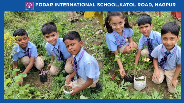 Podar Volunteer Program 'Tree Plantation Drive' - 2026 at Podar school Katol Road, Nagpur - image 14