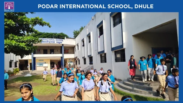 Fire Mock Drill - 2026 at Podar school Dhule - image 1