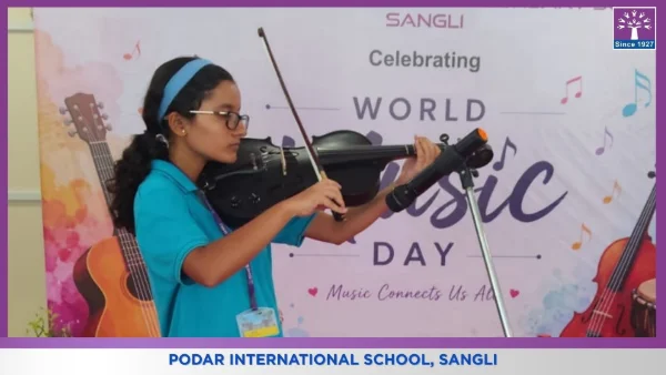 Music Day Celebration - 2026 at Podar school Sangli - image 2
