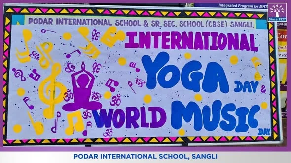 International Yoga Day Celebration - 2026 at Podar school Sangli - image 1